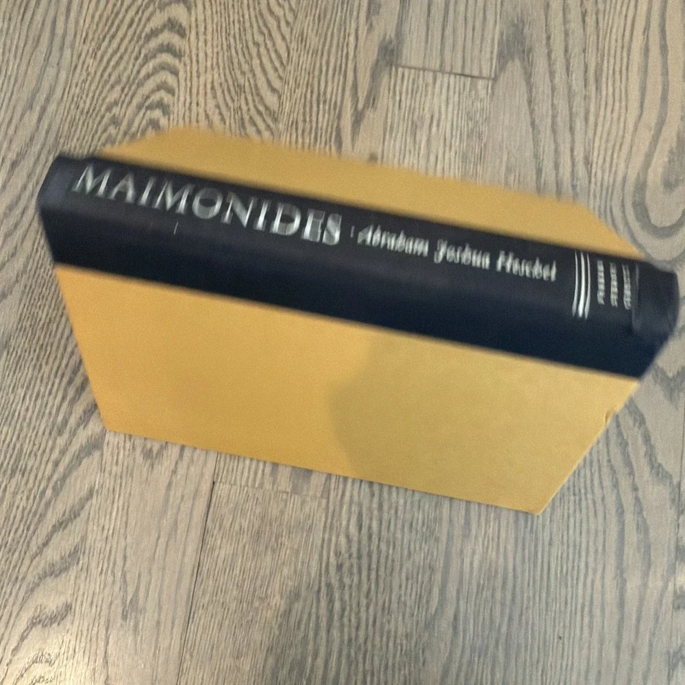 Maimonides:‎ A Biography by Heschel, Abraham Joshua 1st Edition 1st Printing